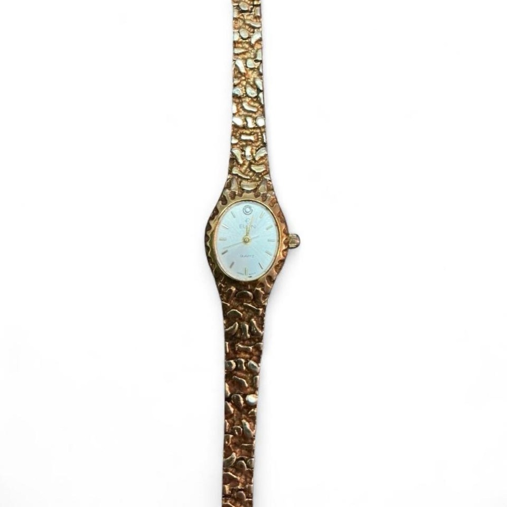 Elgin vintage Elegant nugget Gold Women's Watch